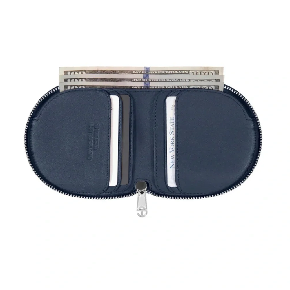 Navy Telfar wallet